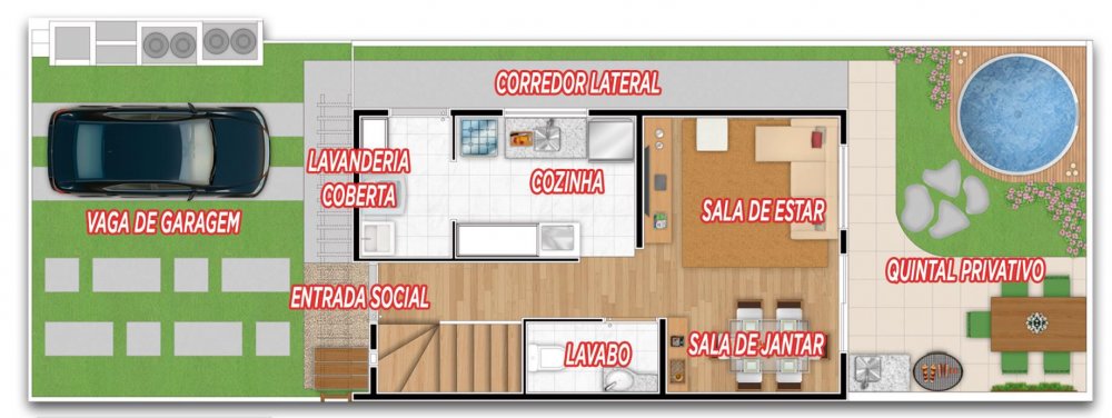 PLANTA PISO INFERIOR